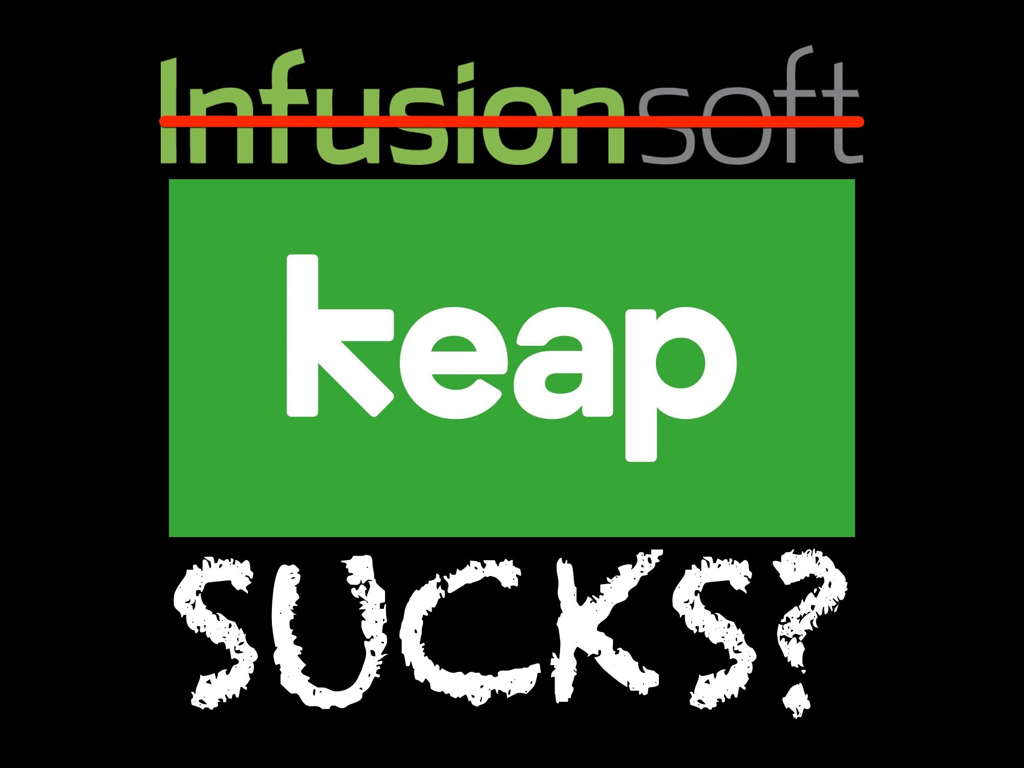 Infusionsoft keap sucks